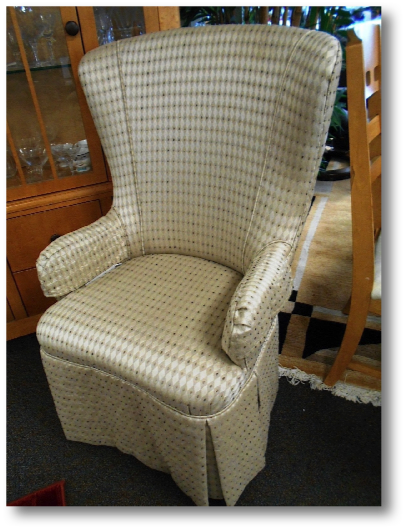 High Back Wing Chair
